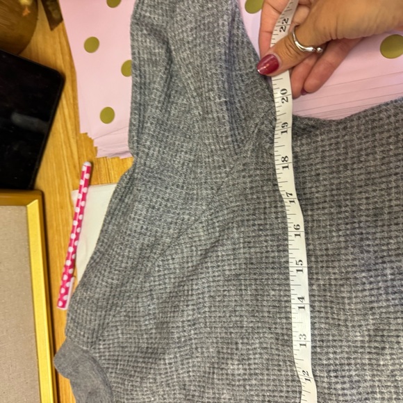 NWT Madewell Waffle-Knit Long-Sleeve Crewneck Tee - Picture 10 of 11